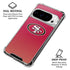 NFL San Francisco 49ers Breakaway Google Pixel 10 Pro XL Clear Case